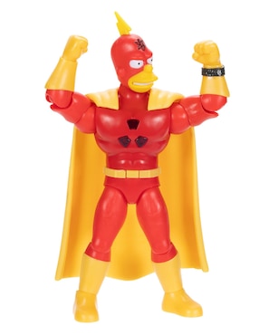 Figura de acción artículada The Simpson Radioactive Man Jakks Pacific con luz