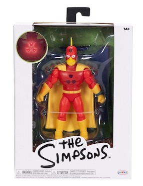 Figura de acción artículada The Simpson Radioactive Man Jakks Pacific con luz