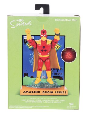 Figura de acción artículada The Simpson Radioactive Man Jakks Pacific con luz