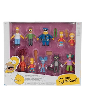 Set figuras acción The Simpsons Jakks Pacific