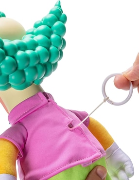 Figura de acción Los Simpson Krusty el payaso collectors Jakks Pacific con sonido