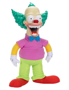 Figura de acción Los Simpson Krusty el payaso collectors Jakks Pacific con sonido