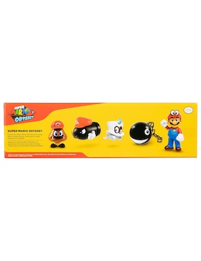 Set figuras acción Super Mario Odyssey Mario Bros Jakks Pacific