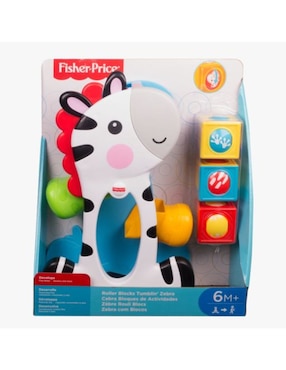 Zebra Bloques De Actividades Fisher Price juego didáctico infantil unisex