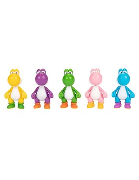 Set figuras acción articulada Super Mario Yoshi collectors Jakks Pacific