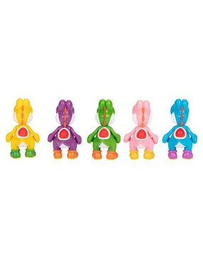 Set figuras acción articulada Super Mario Yoshi collectors Jakks Pacific