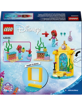 Lego Disney Animation Ariel Escenario Musical de Ariel 43235