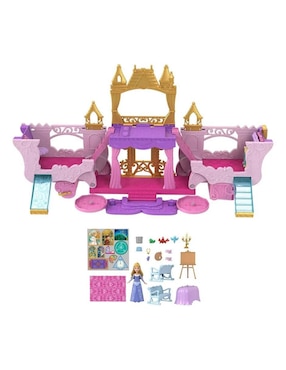 Casa para muñeca Disney Princesas Mattel Carruaje Transformación Mágica