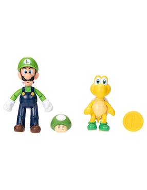 Set figuras acción articulada Super Mario collectors Jakks Pacific