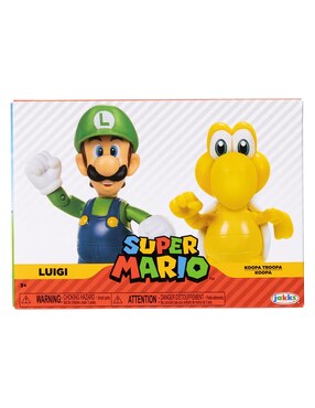 Set figuras acción articulada Super Mario collectors Jakks Pacific