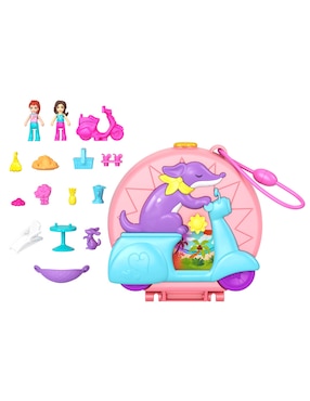 Mundo Sorpresa Perrito En Moto Polly Pocket