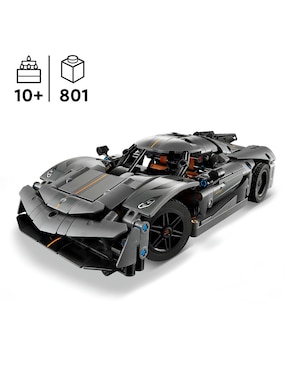 Lego Technic Hiperauto Koenigsegg Jesko Absolut gris 42173