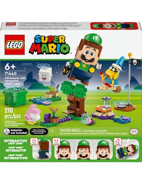 Lego Super Mario Aventuras interactivas con Luigi 71440