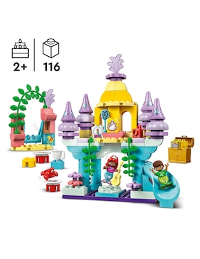 Lego Duplo Palacio Submarino Magico de Ariel 10435