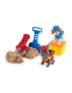 Set figuras acción articulada Paw Patrol Rubble & Mix Spin Master