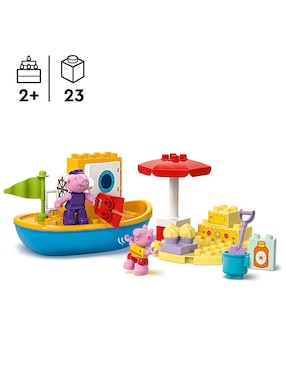 Lego Duplo Excursion en barco de Peppa 10432