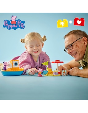 Lego Duplo Excursion en barco de Peppa 10432