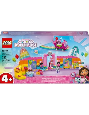 Lego Gabbys Dollhouse Sala de fiestas de Gabby 10797
