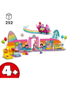 Lego Gabbys Dollhouse Sala de fiestas de Gabby 10797