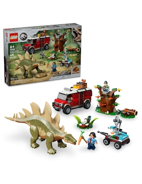 Lego Jurassic World Misiones Dinosaurio: Descubrimiento Del Stegosaurus 76965