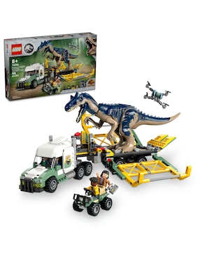 Lego Jurassic World Misiones Dinosaurio: Camion De Transporte Del Allosaurus 76966