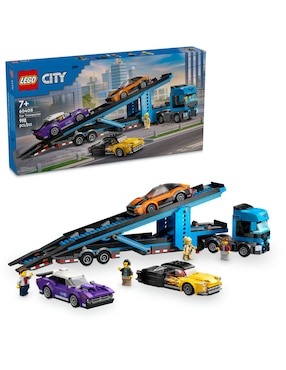 Lego City Camion De Transporte Con Autos Deportivos 60408