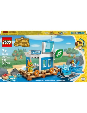 Lego Animal Crossing Vuela con Dodo Airlines 77051