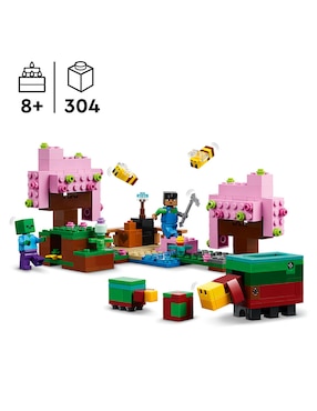 Lego Minecraft The Cherry Blossom Garden 21260