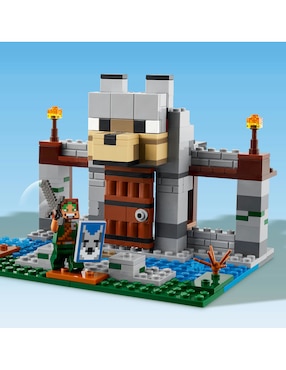 Lego Minecraft La Fortaleza-Lobo 21261