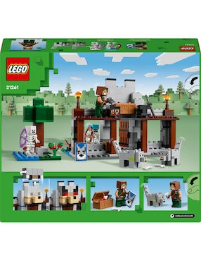 Lego Minecraft La Fortaleza-Lobo 21261
