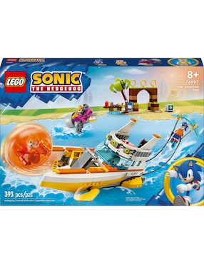 Lego Sonic Barco de Aventuras de Tails 76997