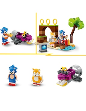 Lego Sonic Barco de Aventuras de Tails 76997