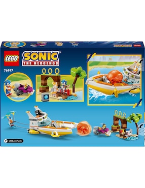 Lego Sonic Barco de Aventuras de Tails 76997