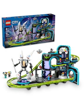 Lego City Montaña Rusa De Robot World 60421