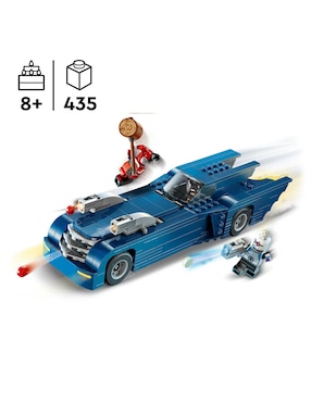Lego Super Heroes Batman con Batmóvil vs. Harley Quinn y Mr. Freeze 76274