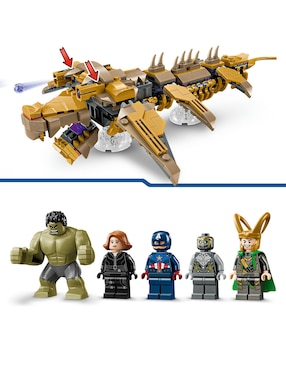 Lego Super Heroes Infinity Vengadores vs. Leviatán 76290