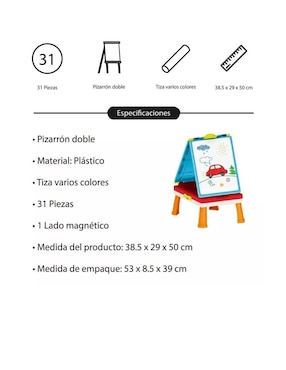 Pizarrón Pingüe de plástico