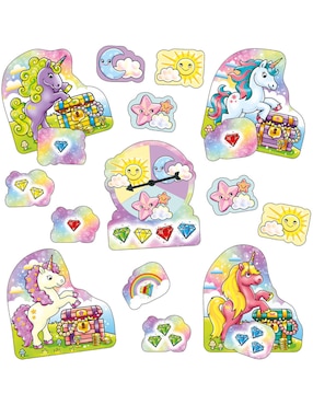 Mini Juego de Viaje Unicorn Jewels Orchard Toys