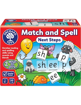 Match & Spell - Next Steps Orchard Toys