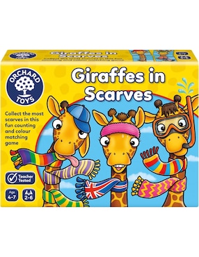 Giraffes In Scarves Orchard Toys