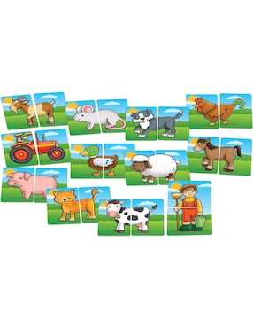 Farmyard Heads & Tails Orchard Toys