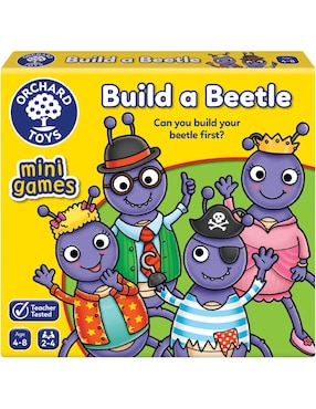 Mini Juego de Viaje Build A Beetle Orchard Toys