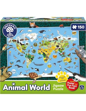 Rompecabezas Animales Orchard Toys 150 Piezas