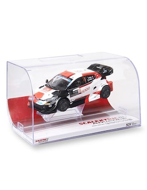 Automóvil deportivo Scalextric toyota yaris wrc - montecarlo 23