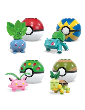 Mega Pokémon Colección Equipo de Pokémon tipo planta HWR77