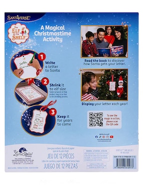 Set de cartas a Santa Elf On The Shelf