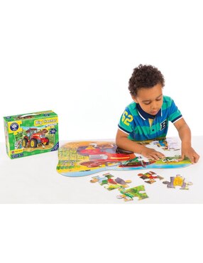 Rompecabezas Big Tractor Orchard Toys 25 piezas