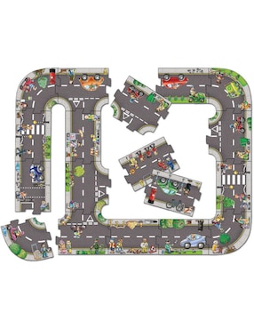 Rompecabezas Giant Road Orchard Toys 20 piezas