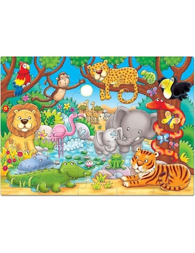 Rompecabezas Who's In The Jungle Orchard Toys 25 piezas