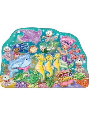 Rompecabezas Mermaid Fun Orchard Toys 15 piezas